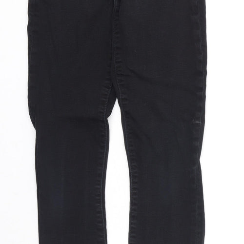 Gap Womens Black Cotton Skinny Jeans Size 25 in Regular Zip