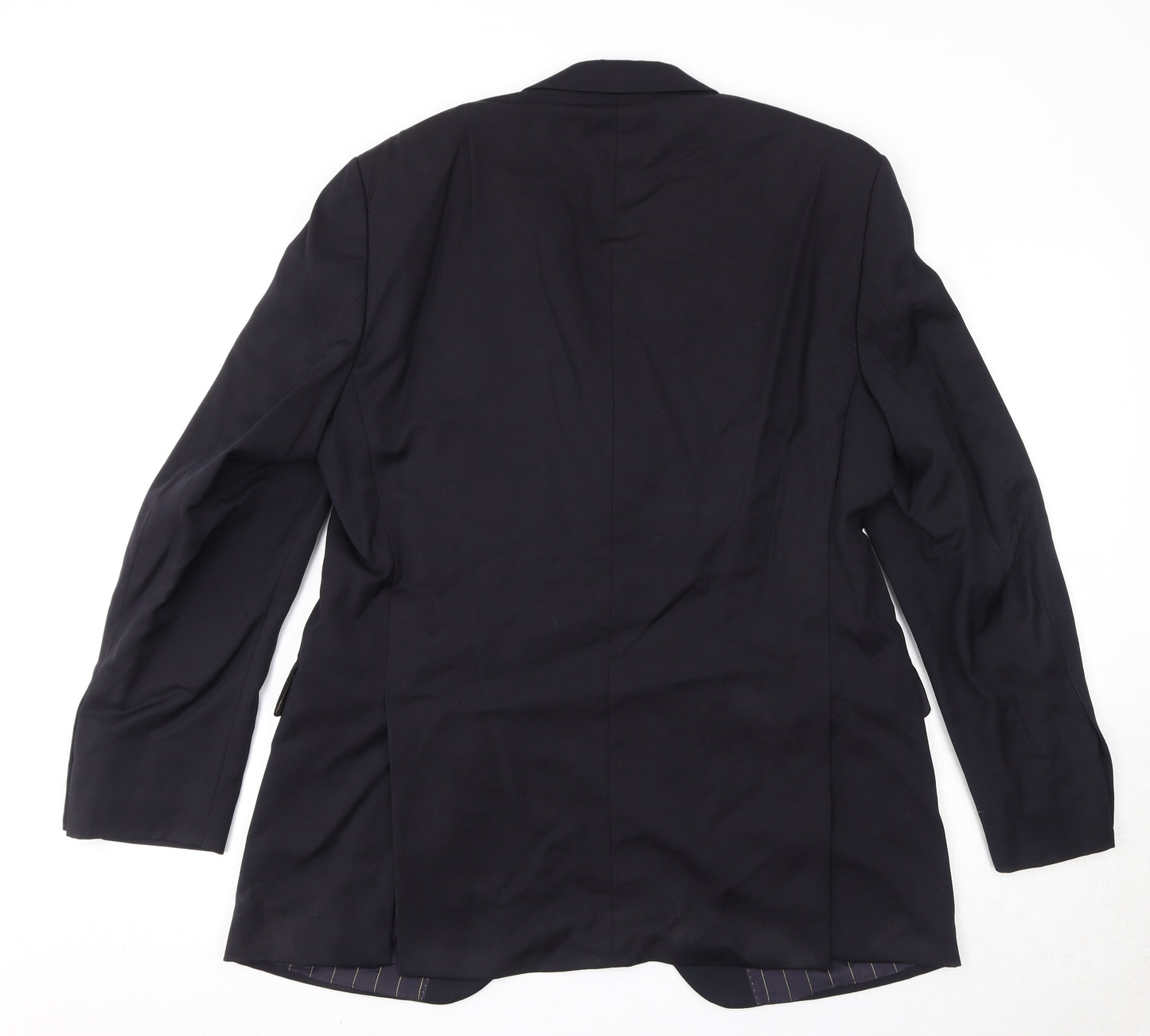 Carl Gross Mens Black Wool Jacket Suit Jacket Size 40 Regular