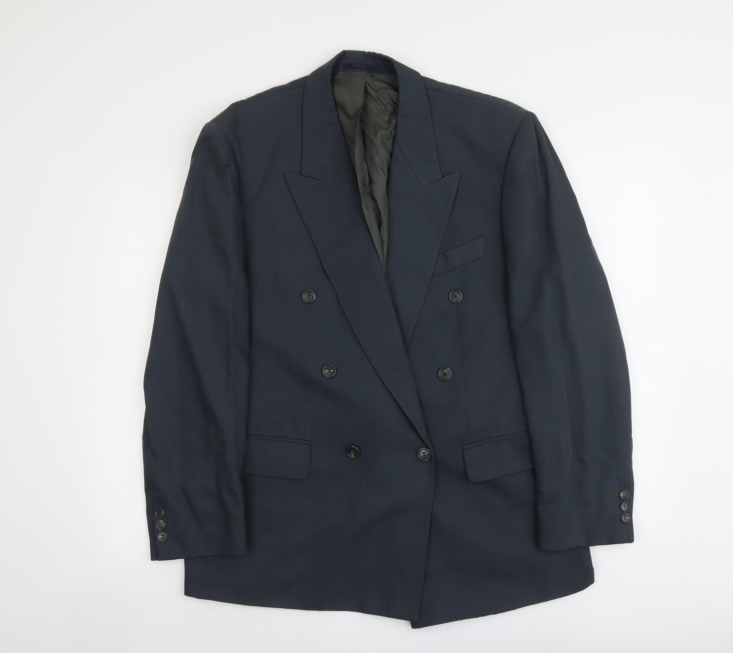 Baumler Mens Grey Wool Jacket Suit Jacket Size 42 Regular