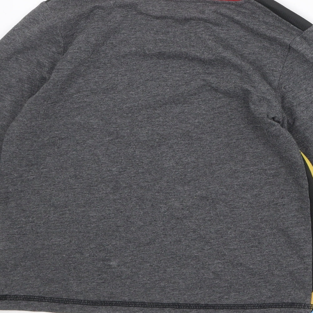 Spiderman Boys Multicoloured Polyester Pullover T-Shirt Size 6-7 Years Round Neck Pullover