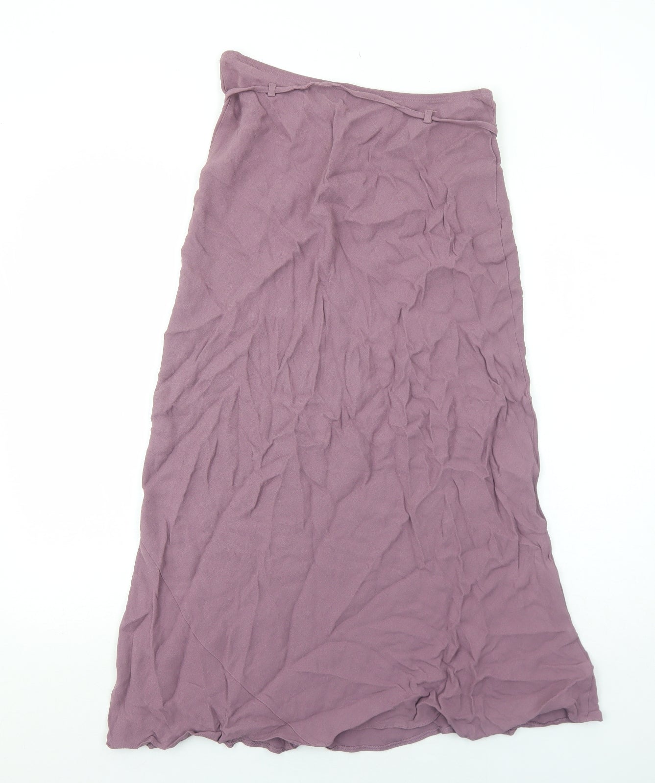 Per Una Womens Purple Viscose Peasant Skirt Size 14