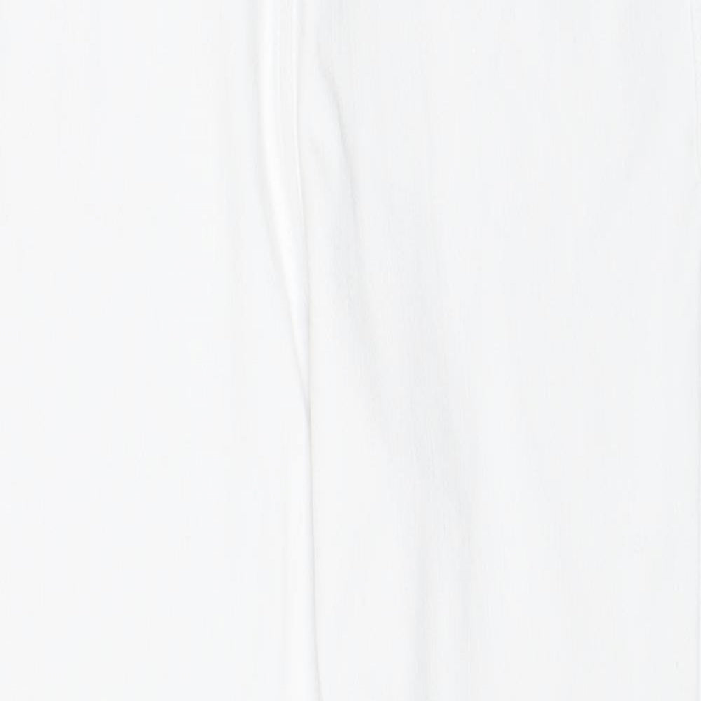 NEXT Womens White Cotton Jegging Jeans Size 10 Regular