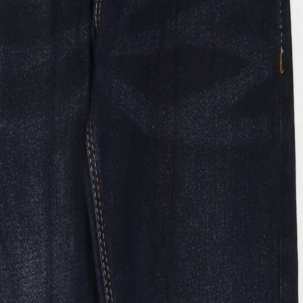 NEXT Boys Blue Cotton Straight Jeans Size 8 Years Regular Zip