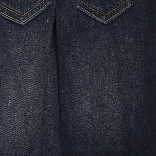 NEXT Boys Blue Cotton Straight Jeans Size 8 Years Regular Zip