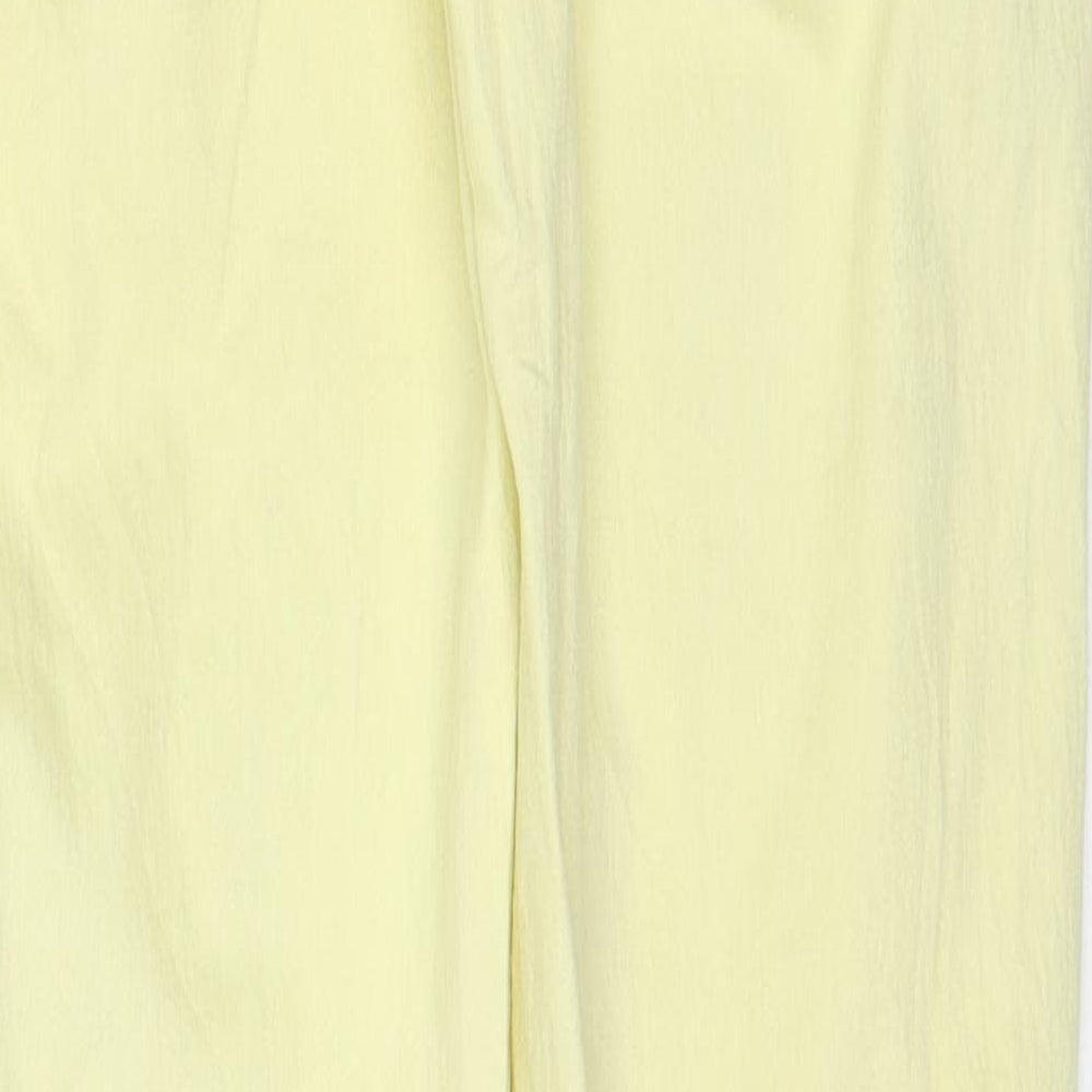Clockhouse Womens Yellow Cotton Jegging Jeans Size 12 Regular
