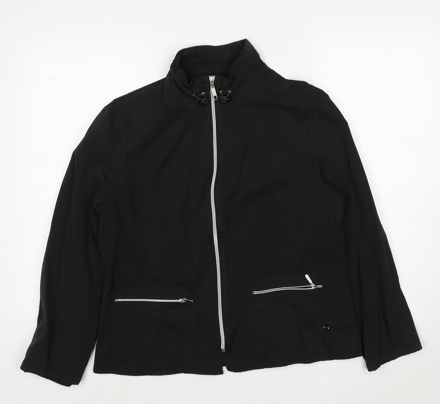 Lakeland Womens Black Jacket Size 14 Zip
