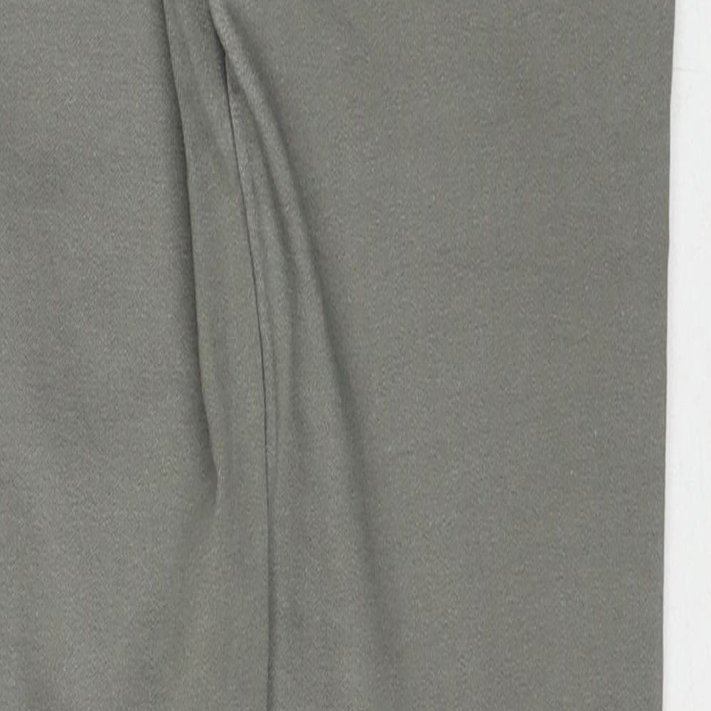 Piaza Italia Womens Grey Cotton Skinny Jeans Size 16 Regular Zip