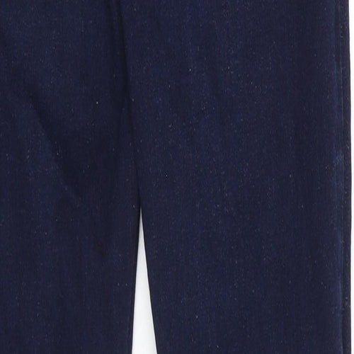 NEXT Boys Blue Cotton Skinny Jeans Size 13 Years Regular Zip