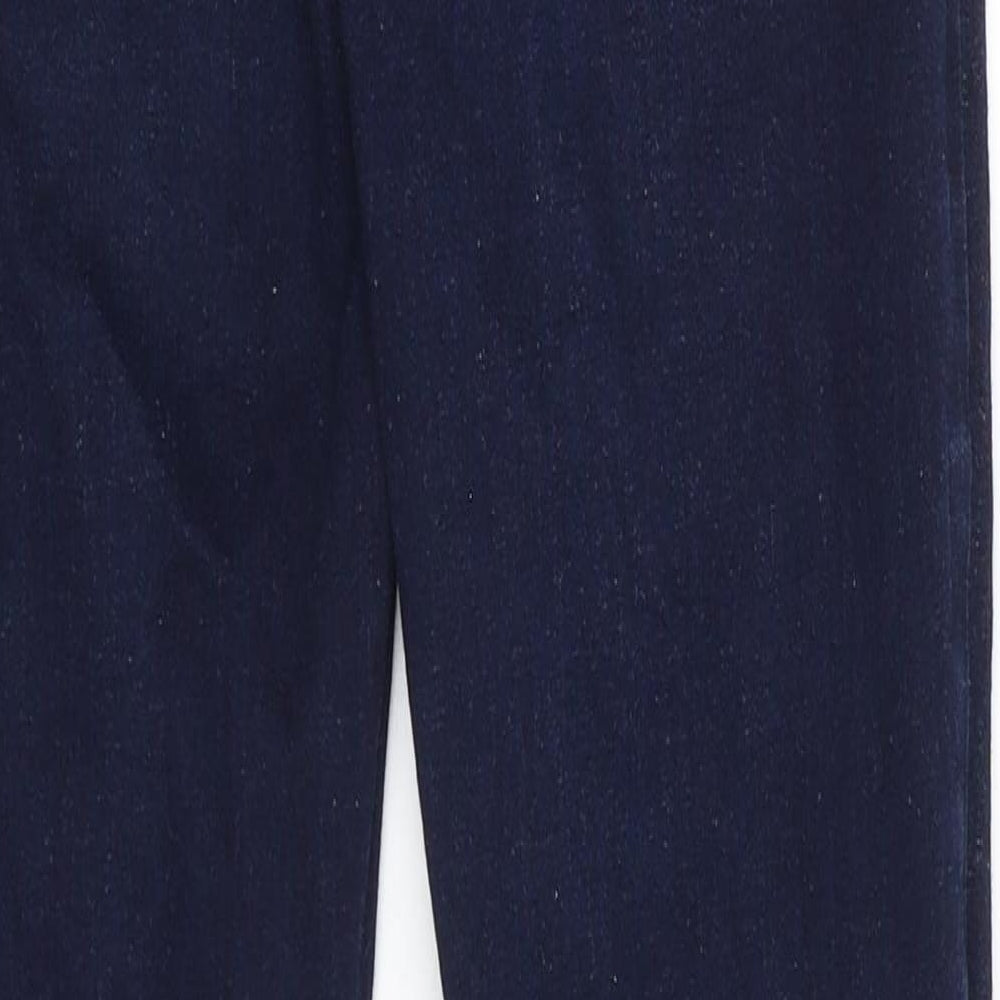 NEXT Boys Blue Cotton Skinny Jeans Size 13 Years Regular Zip