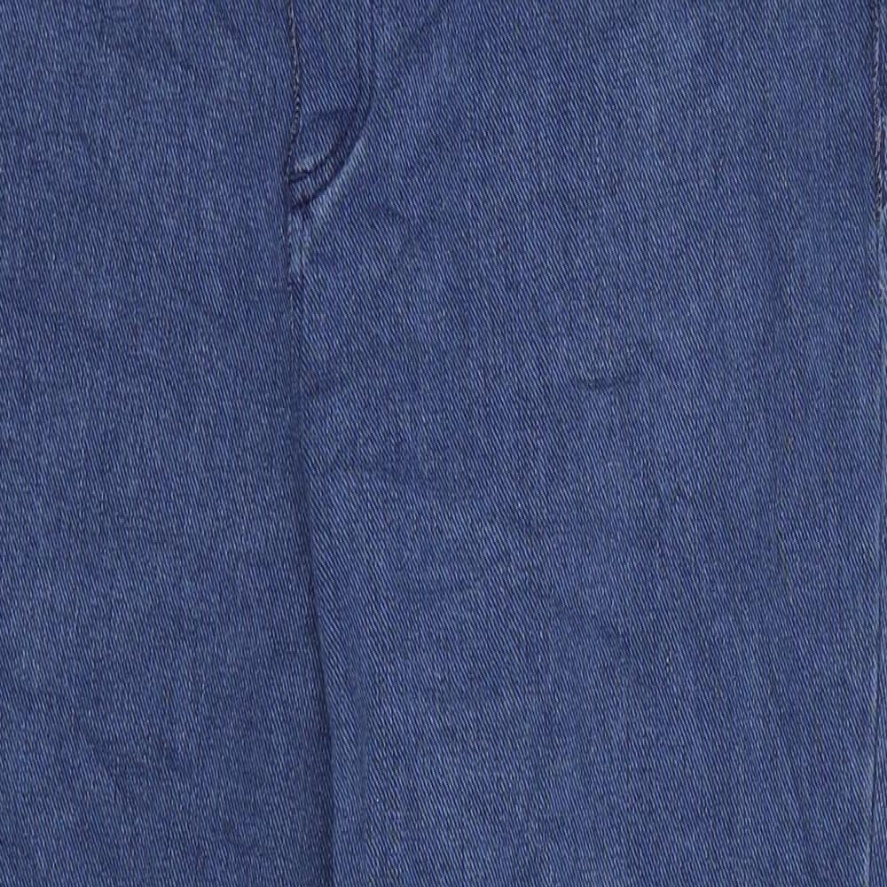 Marks and Spencer Womens Blue Cotton Jegging Jeans Size 16 Regular