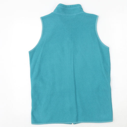 EWM Womens Blue Gilet Jacket Size S Zip