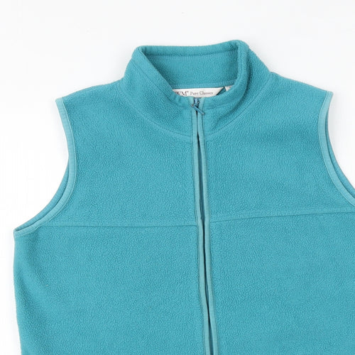 EWM Womens Blue Gilet Jacket Size S Zip