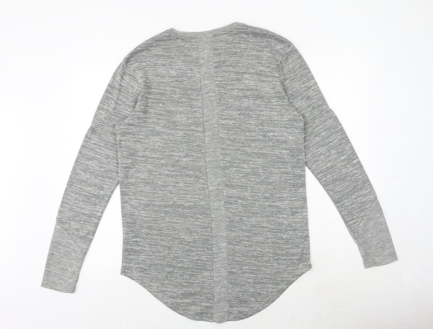 Project Paris Mens Grey Polyester Pullover Sweatshirt Size L