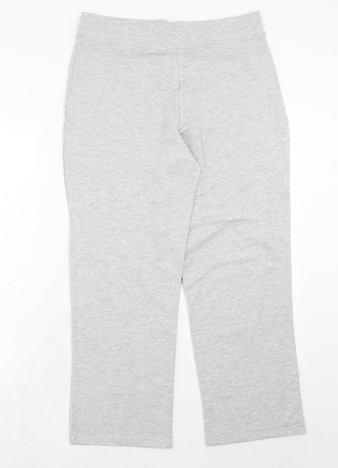 Damart Womens Grey Cotton Jogger Trousers Size 14 L27 in Regular - Size 14-16