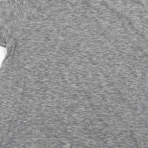 NEXT Boys Grey Cotton Pullover T-Shirt Size 6 Years Crew Neck Pullover - Mickey and Friends
