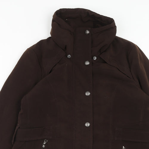 Bic chill Womens Brown Jacket Size M Zip