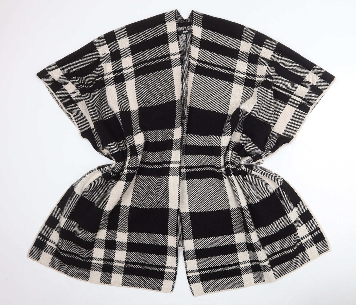 Wallis Womens Black Geometric Kimono Jacket One Size