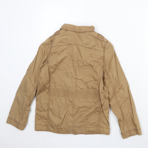 NEXT Girls Brown Jacket Size 8 Years Zip