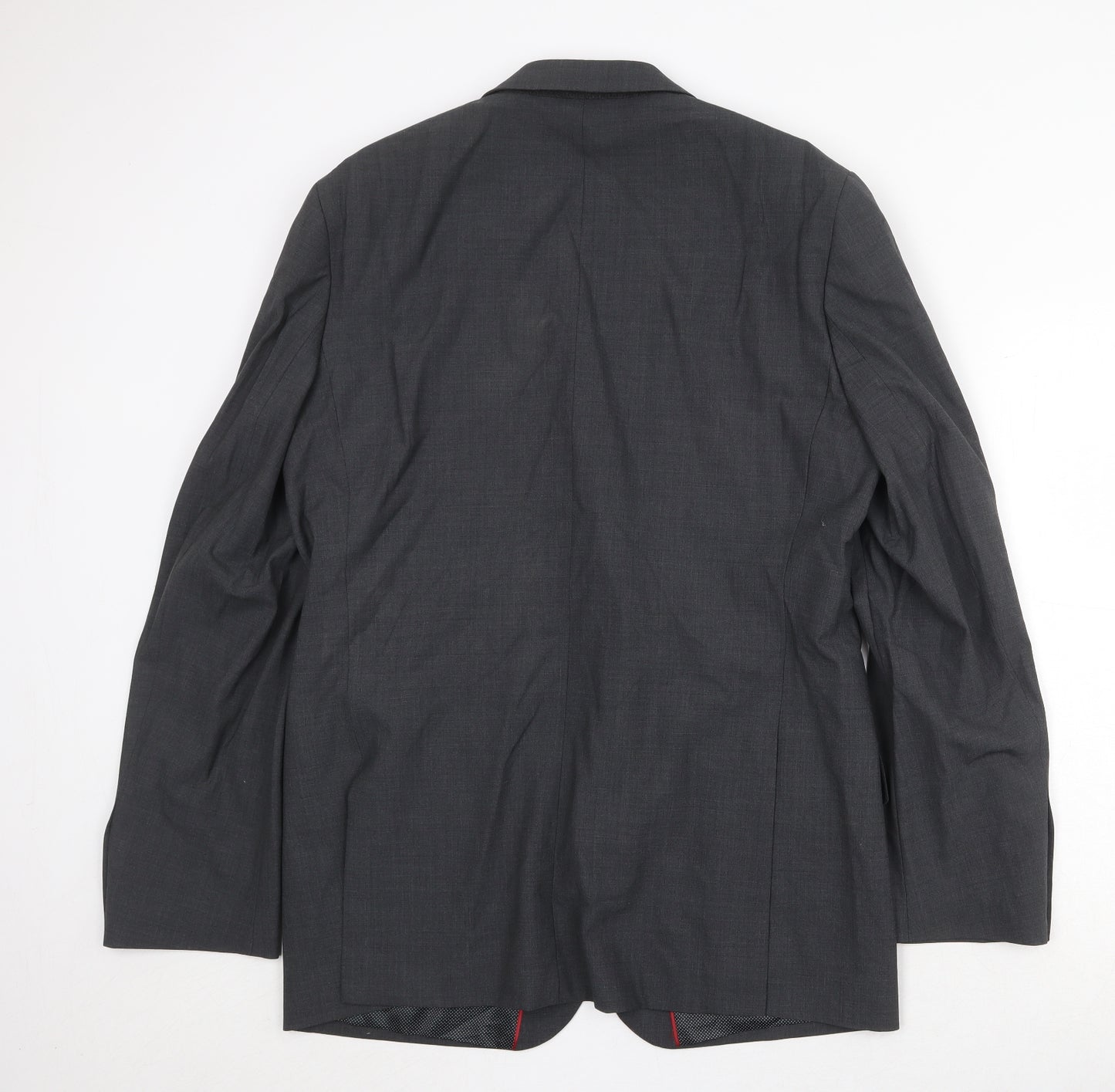 Marks and Spencer Mens Grey Wool Jacket Suit Jacket Size 42 Regular