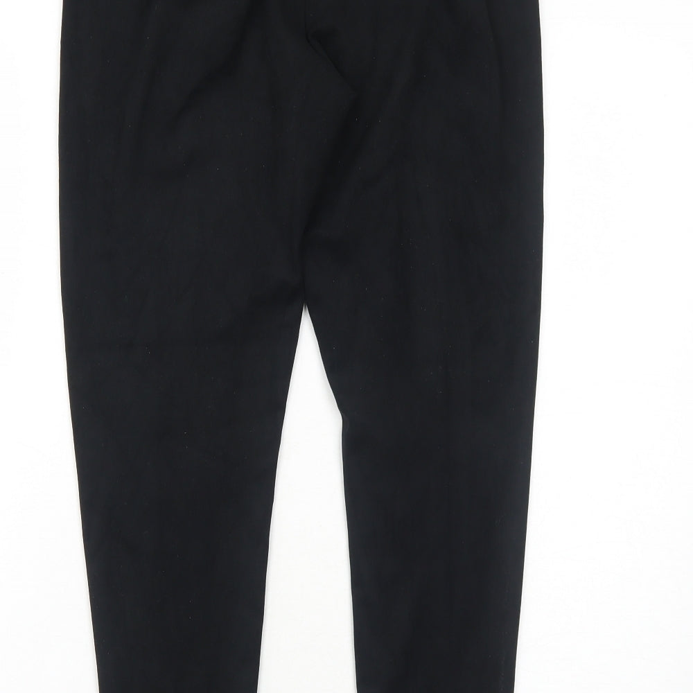 Marks and Spencer Womens Black Polyester Jogger Leggings Size 12
