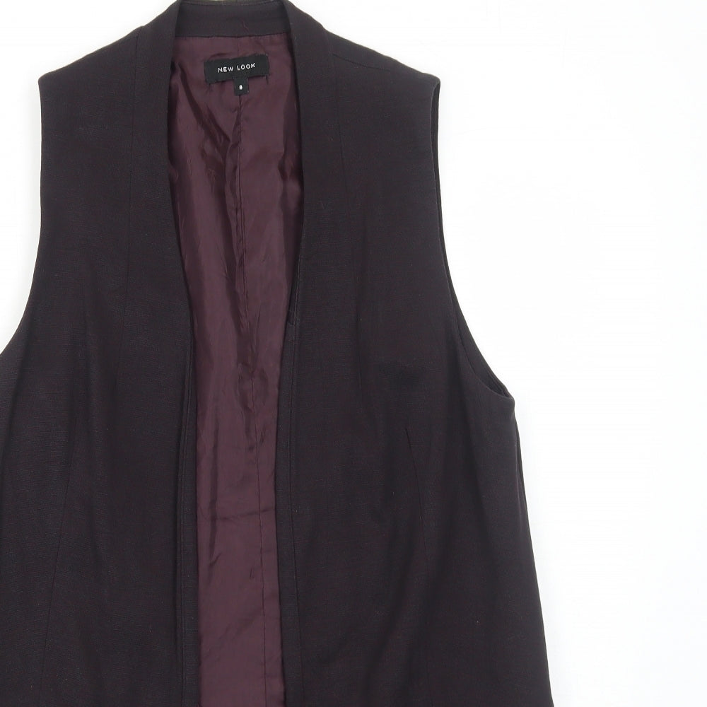 New Look Womens Black Kimono Jacket Size 8