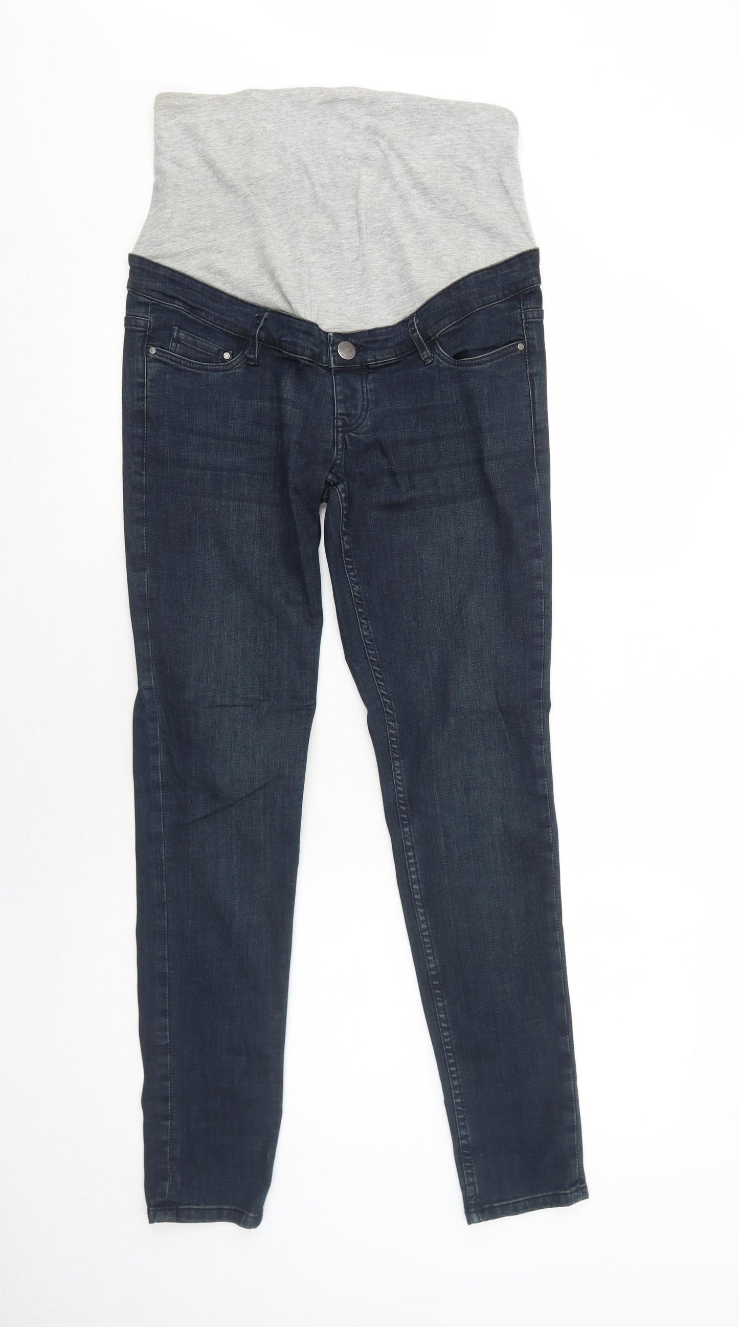 ESMARA Womens Blue Cotton Skinny Jeans Size 12 Regular