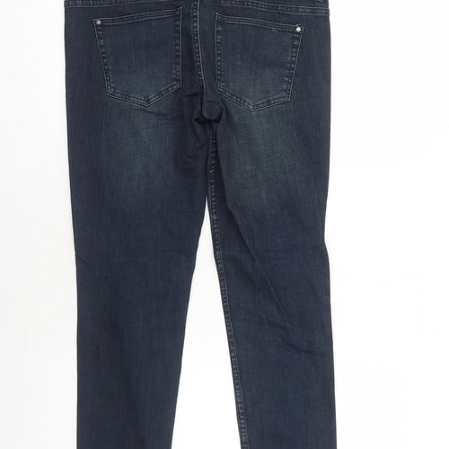 ESMARA Womens Blue Cotton Skinny Jeans Size 12 Regular