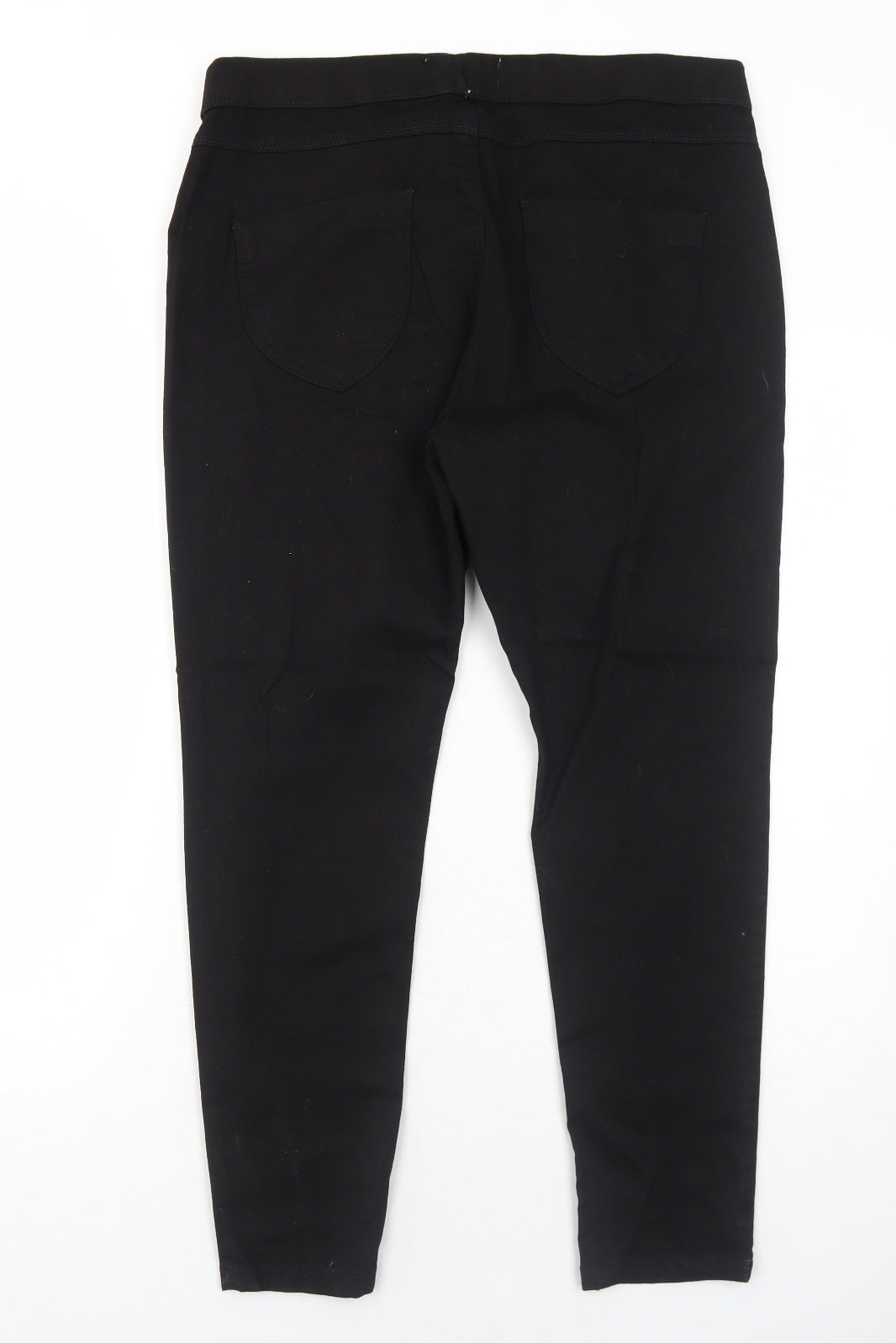 Dorothy Perkins Womens Black Cotton Jegging Jeans Size 16 Regular