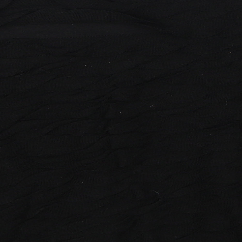 Per Una Womens Black V-Neck Viscose Cardigan Jumper Size 12