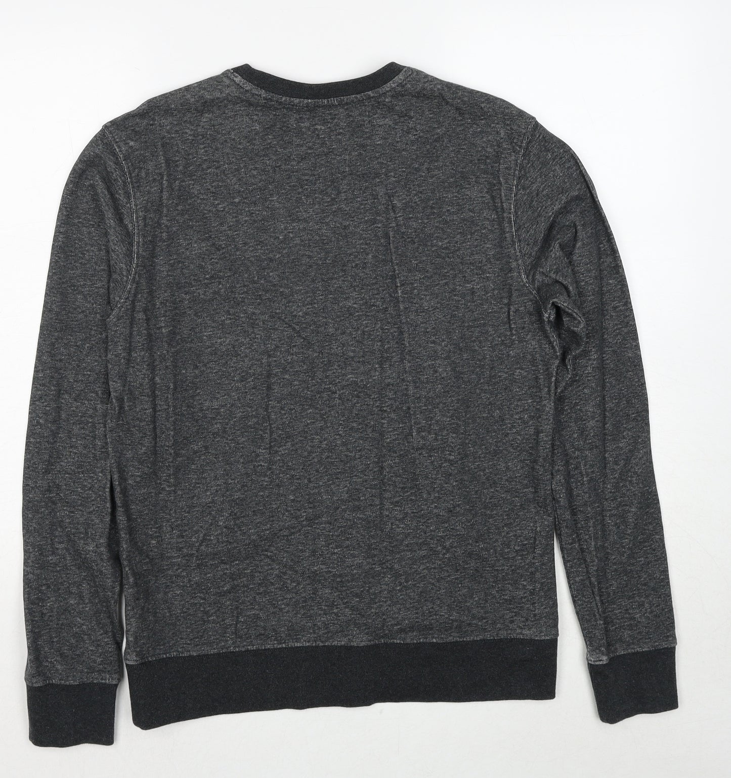 Stanley Mens Grey Cotton Pullover Sweatshirt Size M