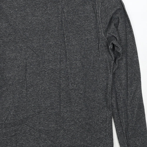 Stanley Mens Grey Cotton Pullover Sweatshirt Size M