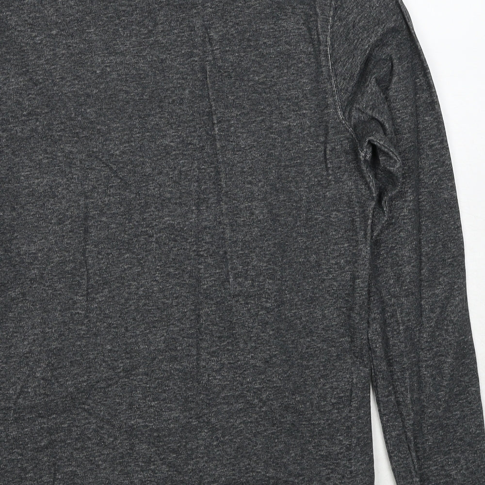 Stanley Mens Grey Cotton Pullover Sweatshirt Size M