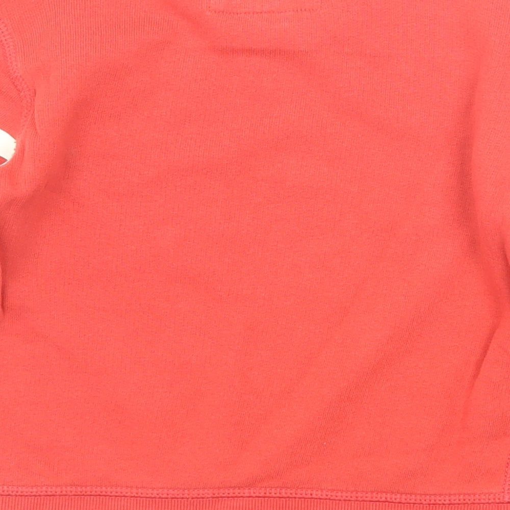 H&M Boys Red Cotton Pullover Sweatshirt Size 3-4 Years Pullover - 1952