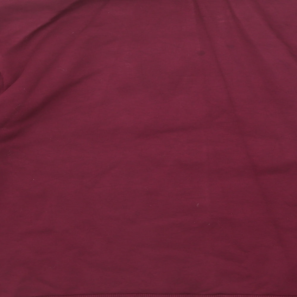 Marks and Spencer Womens Purple Viscose Pullover Sweatshirt Size 14 Pullover