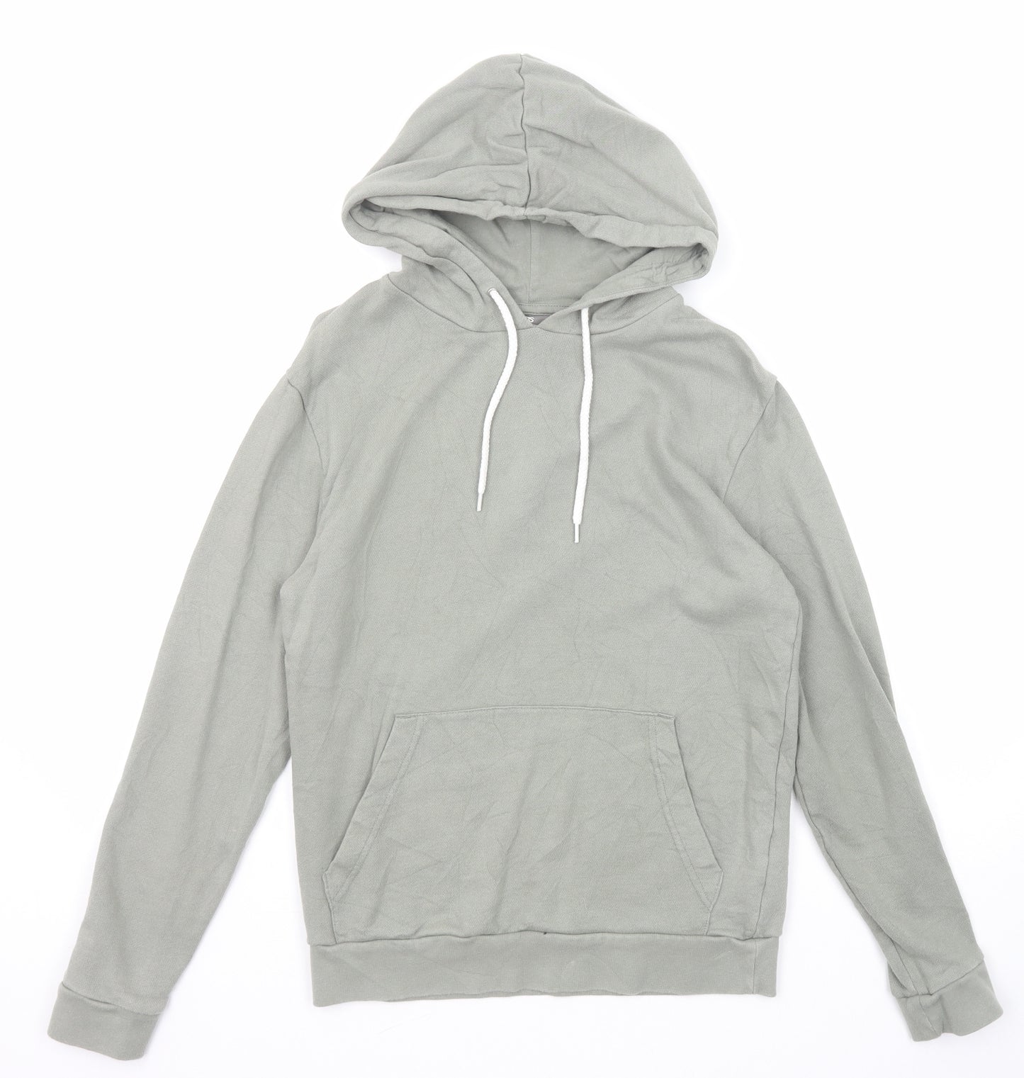 ASOS Womens Green Cotton Pullover Hoodie Size XS Pullover