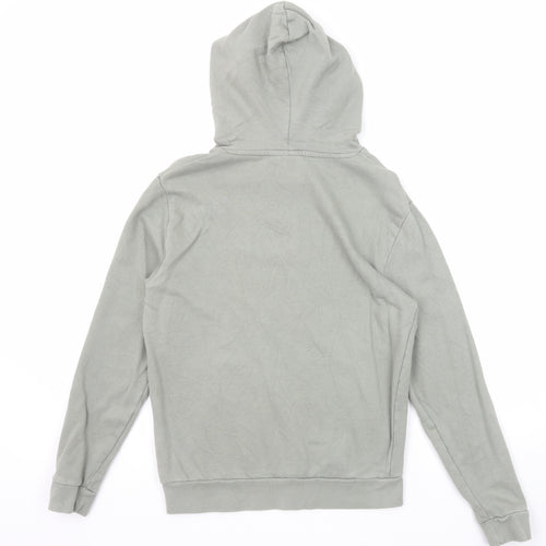 ASOS Womens Green Cotton Pullover Hoodie Size XS Pullover