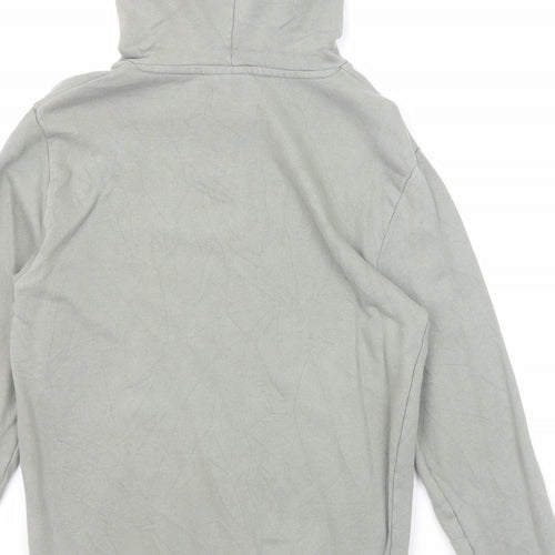 ASOS Womens Green Cotton Pullover Hoodie Size XS Pullover