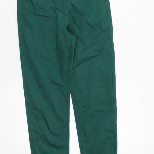 Marks and Spencer Womens Green Cotton Jegging Jeans Size 6 Regular