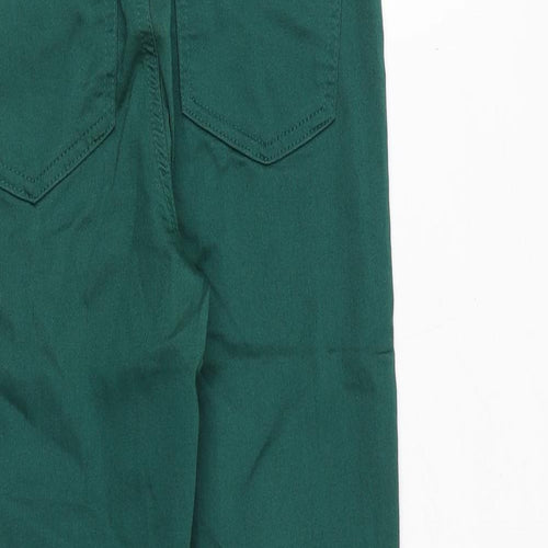 Marks and Spencer Womens Green Cotton Jegging Jeans Size 6 Regular