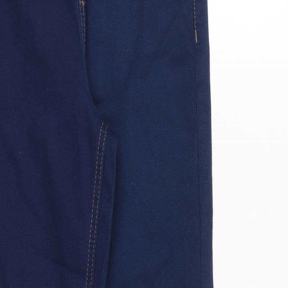 Marks and Spencer Womens Blue Cotton Jegging Jeans Size 8 Regular