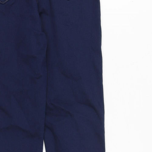 Marks and Spencer Womens Blue Cotton Jegging Jeans Size 8 Regular