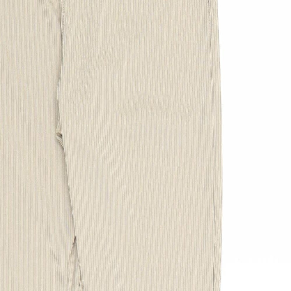Topshop Womens Beige Polyester Jegging Leggings Size 10