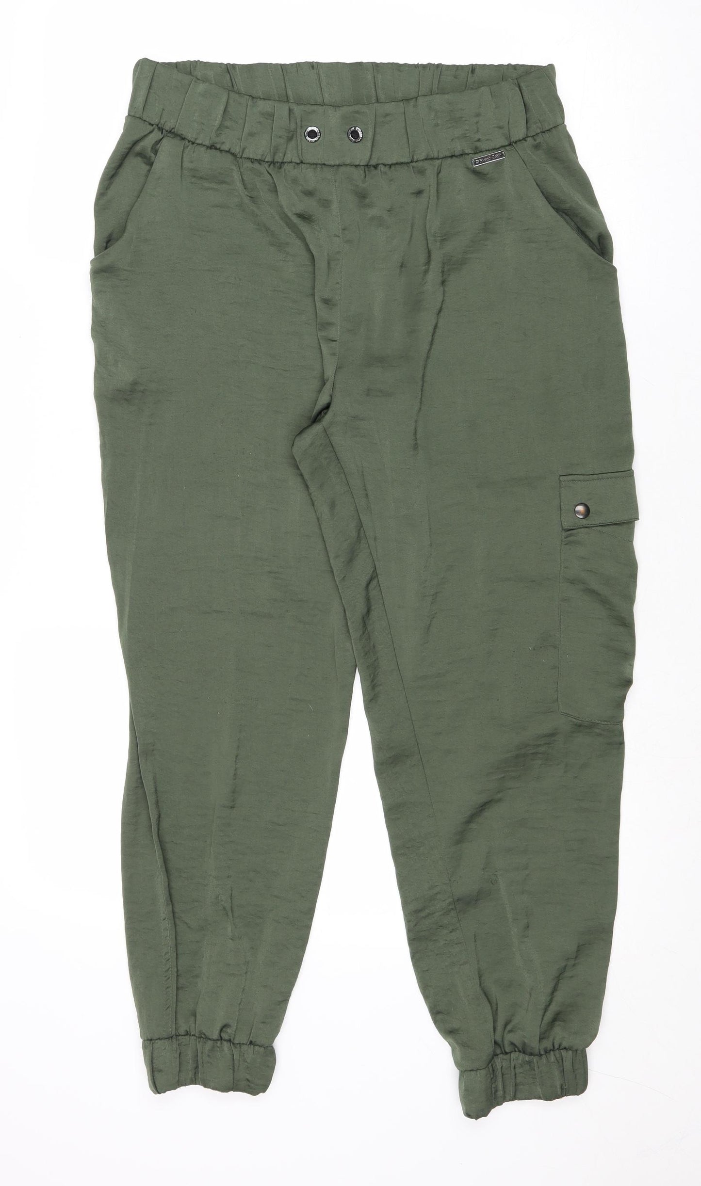 Sweaty Betty Womens Green Polyester Jogger Trousers Size L Regular