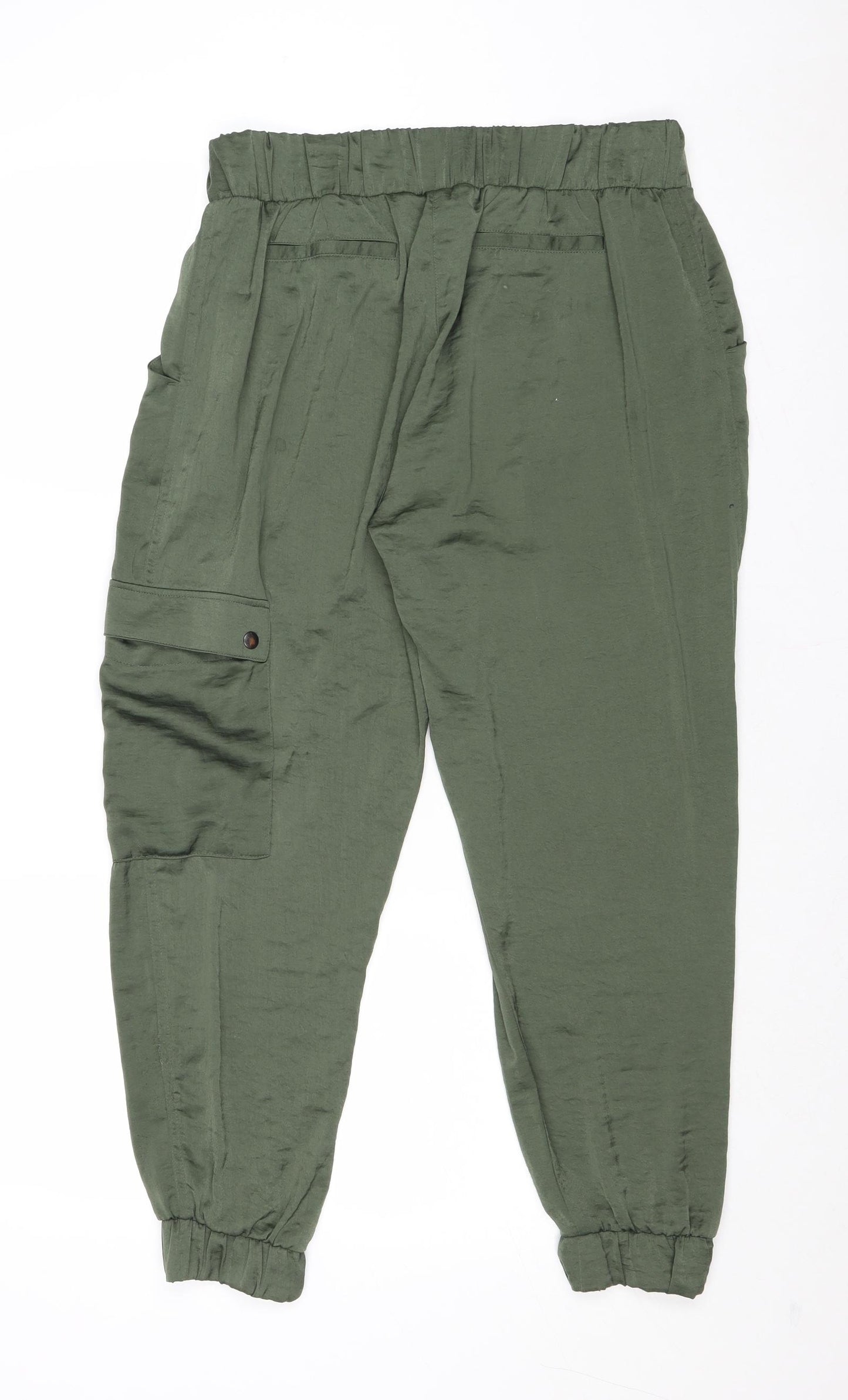 Sweaty Betty Womens Green Polyester Jogger Trousers Size L Regular