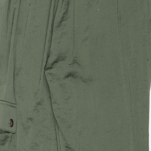 Sweaty Betty Womens Green Polyester Jogger Trousers Size L Regular