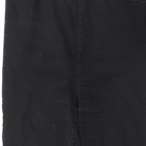 Marks and Spencer Womens Black Cotton Jegging Jeans Size 18 Regular
