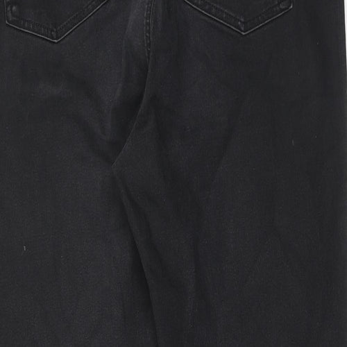 Marks and Spencer Womens Black Cotton Jegging Jeans Size 18 Regular