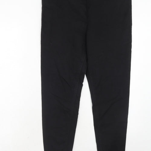 Marks and Spencer Womens Black Cotton Jegging Jeans Size 16 Regular