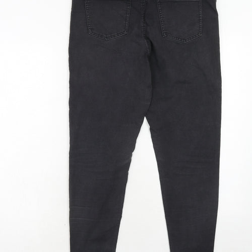 Marks and Spencer Womens Black Cotton Jegging Jeans Size 16 Regular