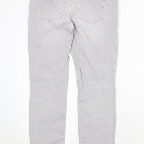 Dream Jeans Womens Grey Cotton Skinny Jeans Size 27 in Regular Zip